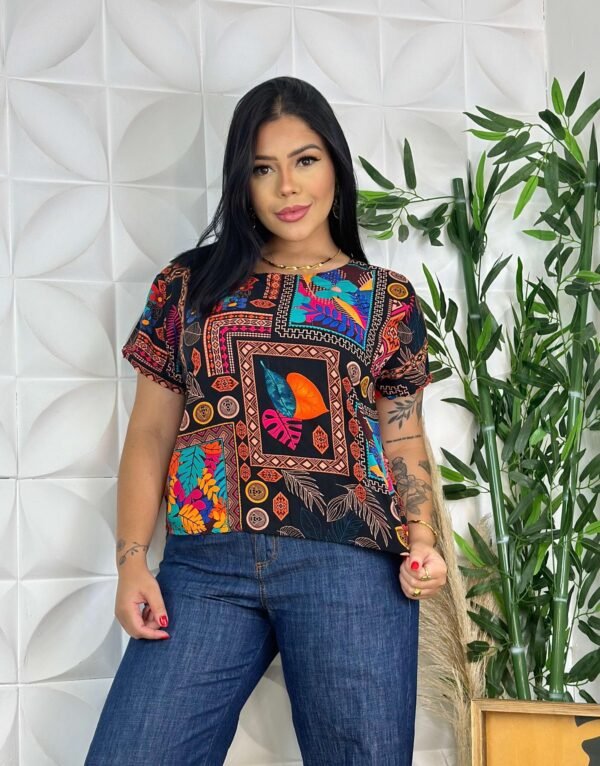 Blusa tropical chique 1
