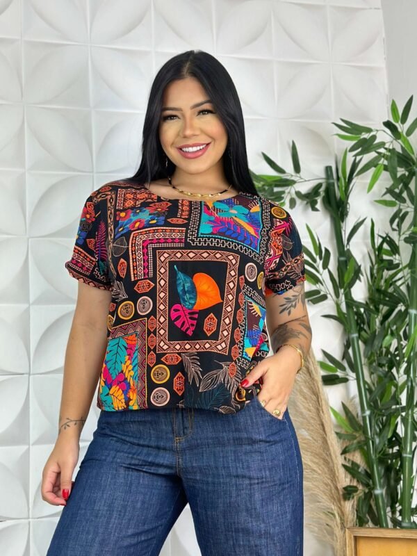 Blusa tropical chique 2