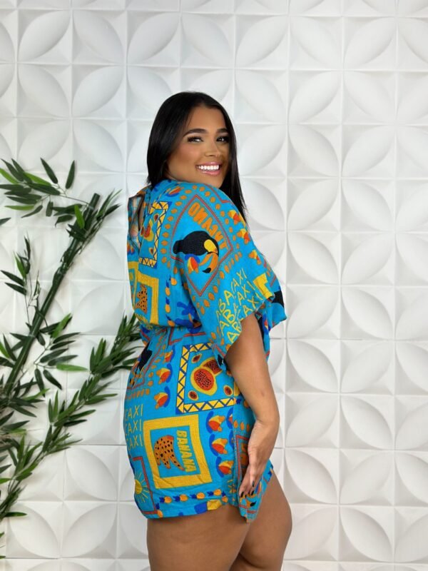 Macaquinho short saia plus size 5