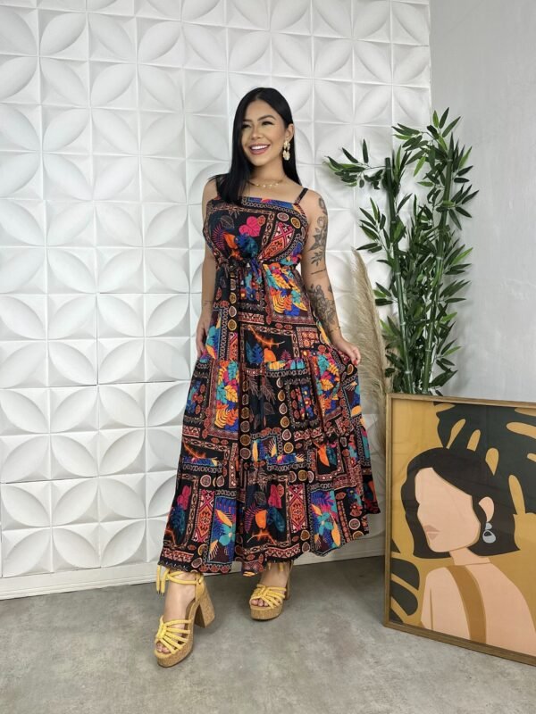Vestido inverno chique slim 2