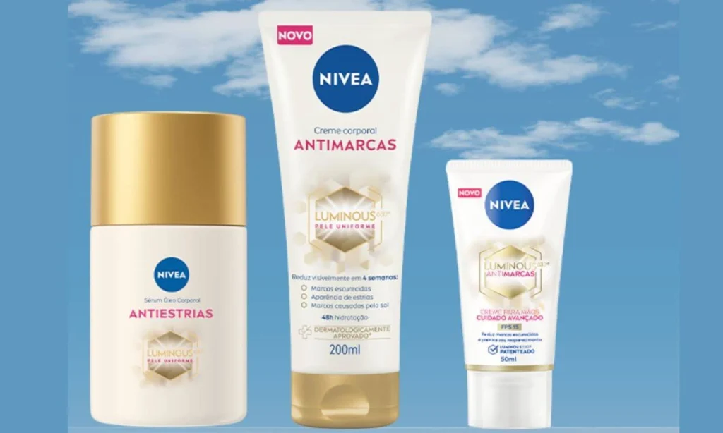 kit-clareador-corporal-nivea-complemento-1024x614 Creme Clareador Corporal Nivea Funciona Mesmo? É Bom?